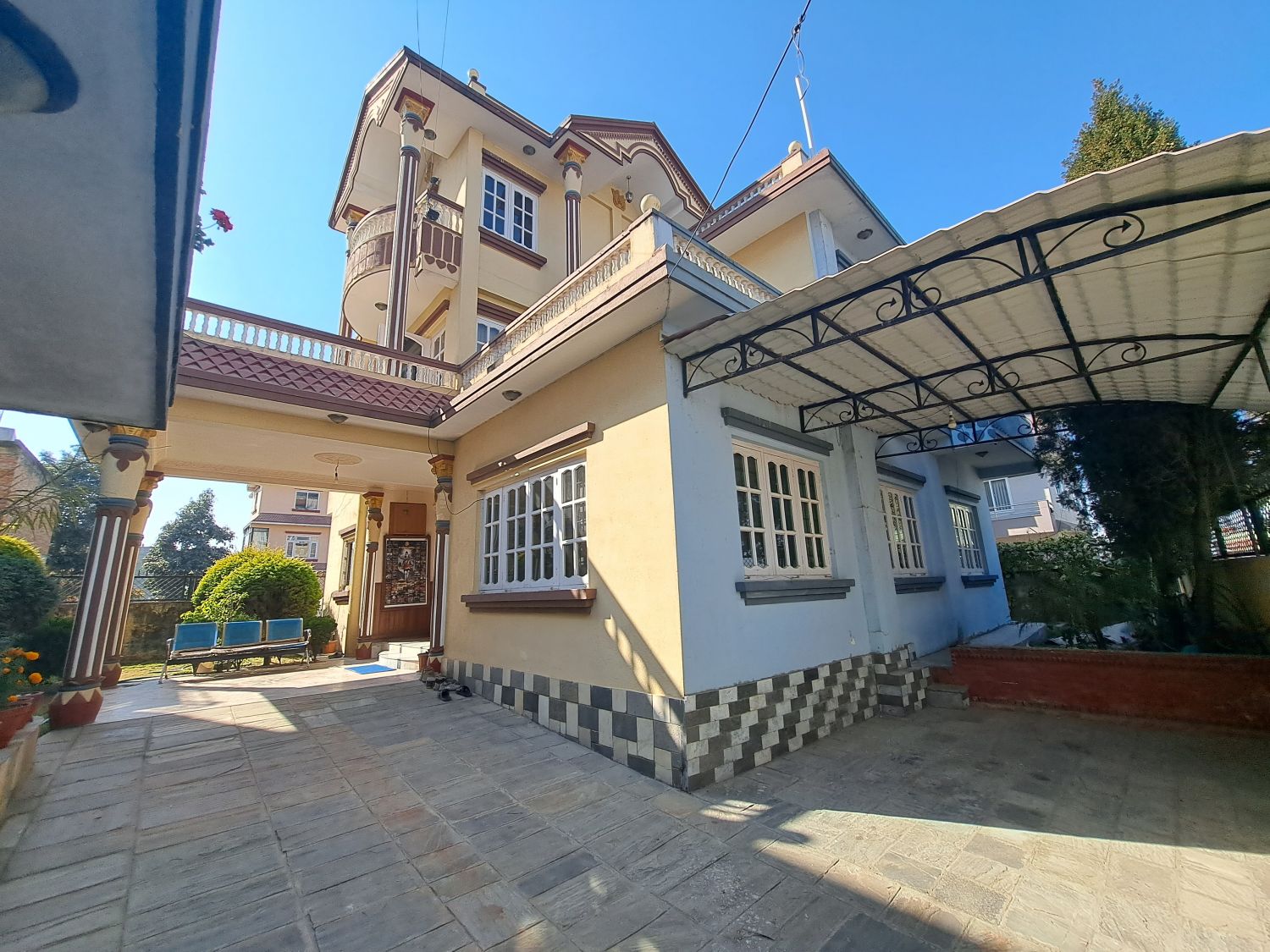 fully furnished 2.5 storey bungalow on sale at Dadhikot Bhaktapur