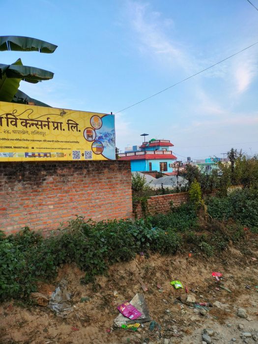 Land on Dhapakhel Main Road