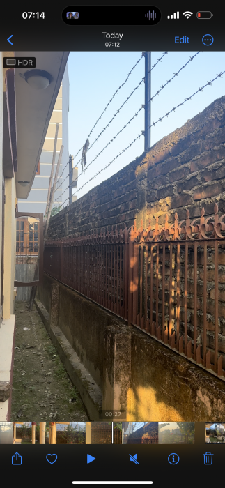 Selling land and a small house.