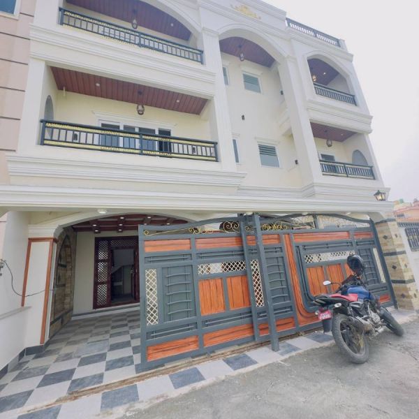 House on 4 aana land with 13 ft road for sale at Shital height, Imadol