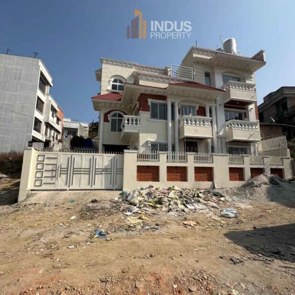 House built on 5.5 aana land for sale at Bhaisepati, Lalitpur