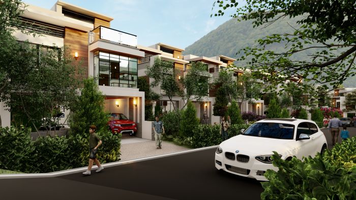 House for sale in housing community in Godawari