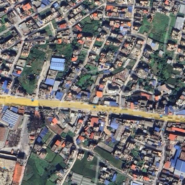 Prime 9.75 Aana Land for Sale – Just 200m from Main Highway, Satungal-12 