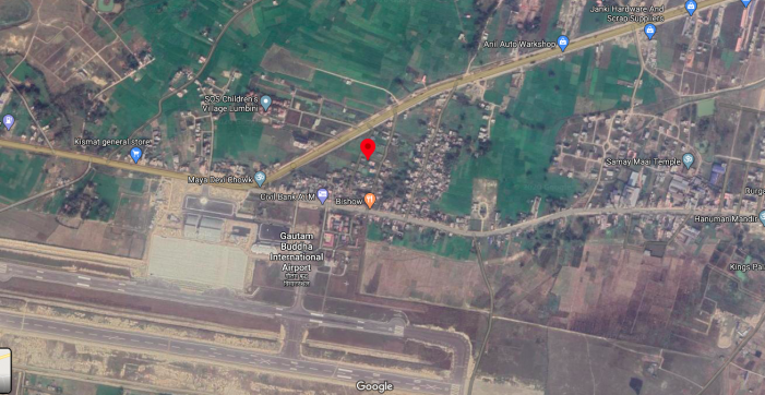 LAND FOR SALE NEAR NEWLY BUILT GAUTAM BUDDHA INTERNATIONAL AIRPORT.