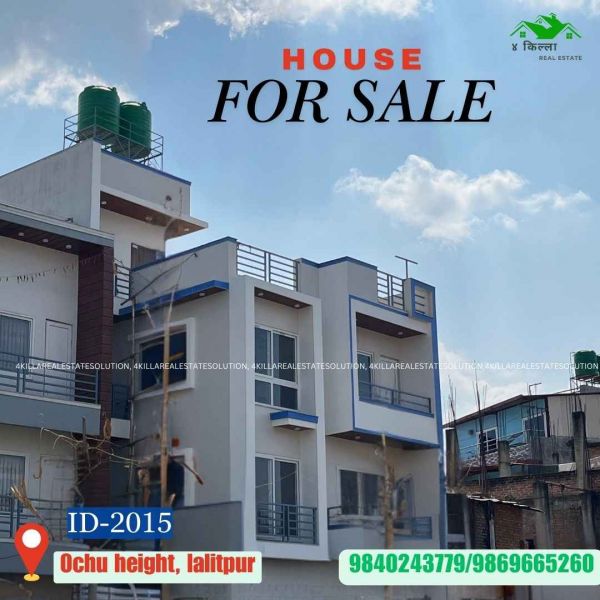 Brand new house on sale in Ochu Height lalitpur