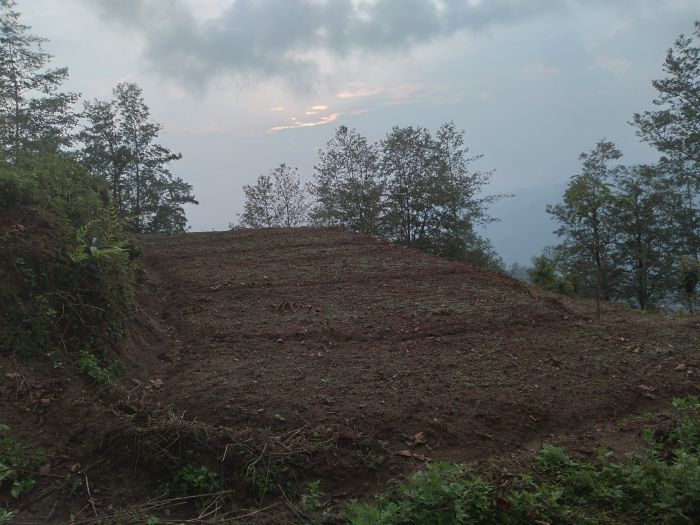 17 ropani land on sale at shivapuri peak baskote gau