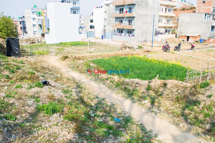 4 aana 2 daam land sale in Setipakha Imadol Lalitpur