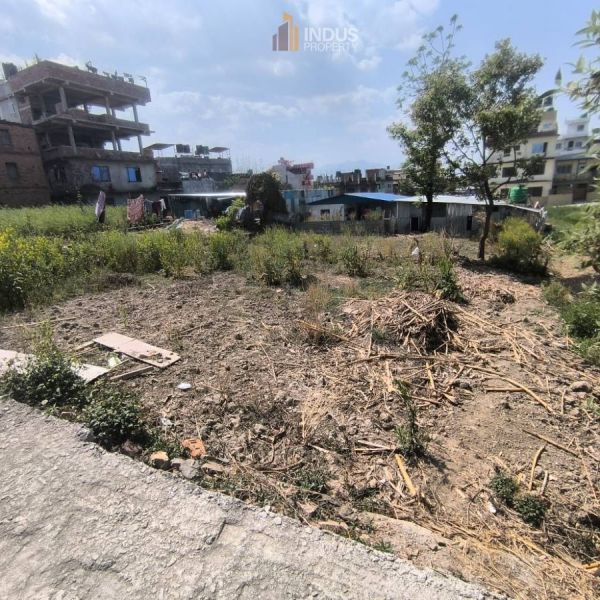4 aana 1 paisa land on sale at Balkot Bhaktapur 13 ft road