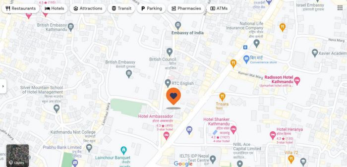 Commercial Building For RENT At Lazimpat, Kathmandu