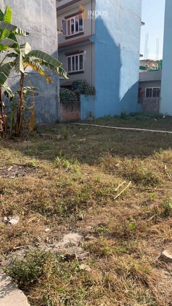 4 aana Land on 13 ft wide road for sale at Shital height, Imadol