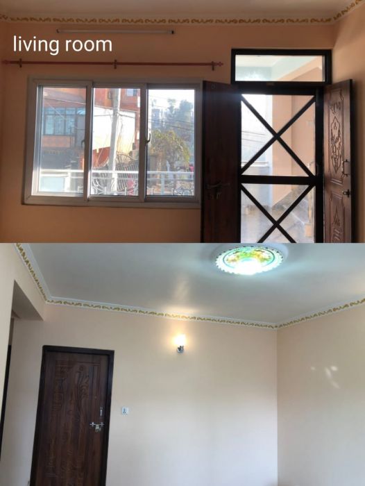 Kageshwori manohara,har har mahadev chowk bata 200m bhitra height ma recently baneko aakarshak 2.5 talle ghar bikrima.