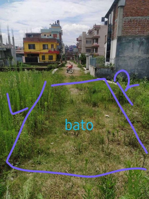 Land for sale at Sano Thimi