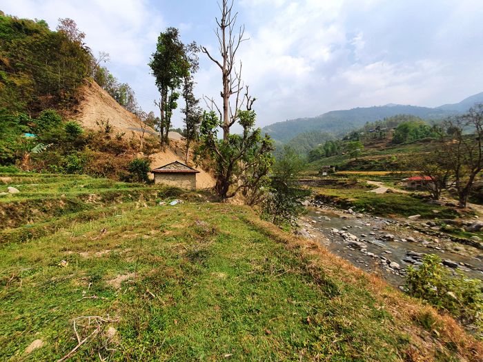 6 Ropani 8 Ana land on Sale at Sherabagar, Nuwakot