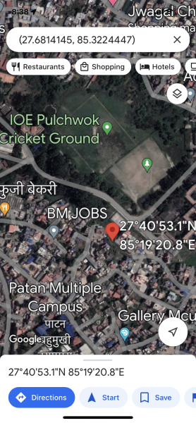 Land for sale  near Patandhoka Coordinates (27.6814145, 85.3224447) Sumanjee, Will you please add this information in Patandhoka