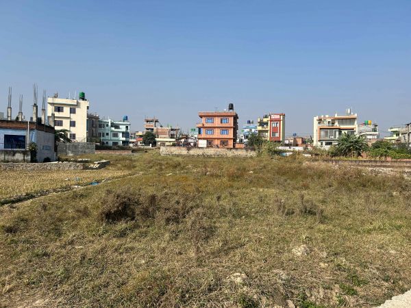 Huge commercial land for rent in Tikathali, Lalitpur.  Unexpected low price.