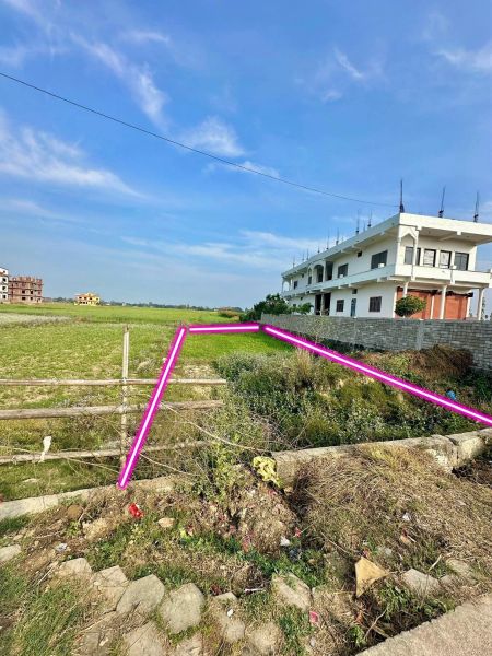 Land for sale in Lumbini bazaar Land for sale in Lumbini bazaar