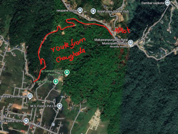  1 Kattha 5 Dhur Land for Sale — Just 20 Min from Hetauda City! 