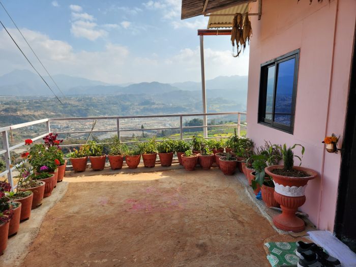 Beautiful 1 Story 5 Aana House with Mountain View in Bansbari, Dakshinkali for 1 Crore Only