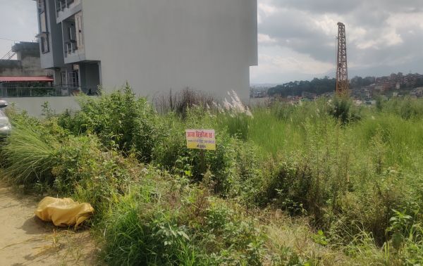 Residential land in Kamerotar, Madhyapur Thimi