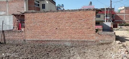 Land and temporary ghar