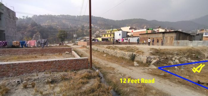 6 anna plot, east facing, gokarna 9803960420