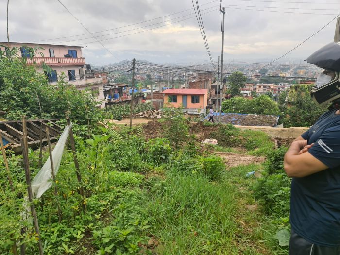 Land for sale at chandragiri 13 purano naikap