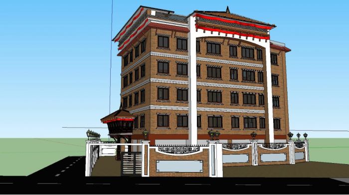 Commercial  building  on rent at lazimpat