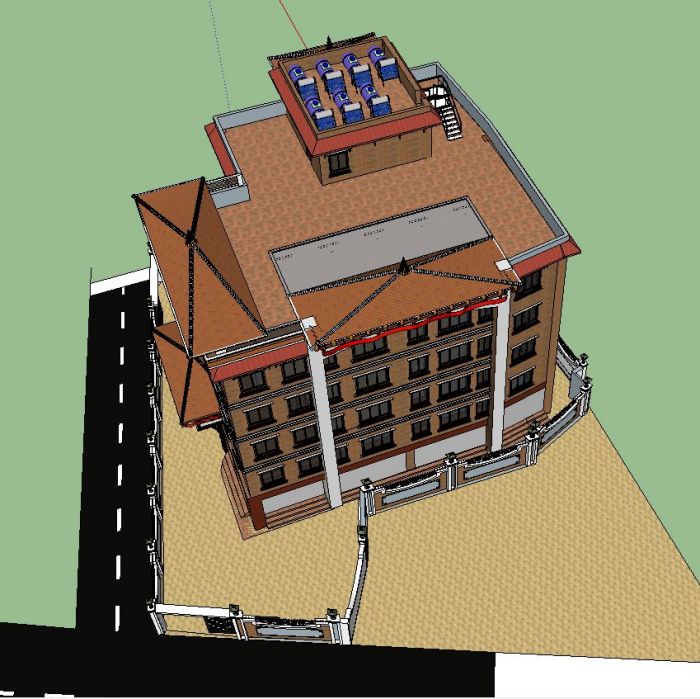 Commercial  building  on rent at lazimpat