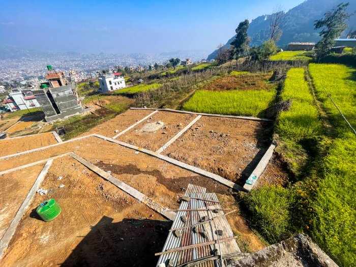 14 piece plotting land for sale in Matatirtha Dhaksi Kathmandu