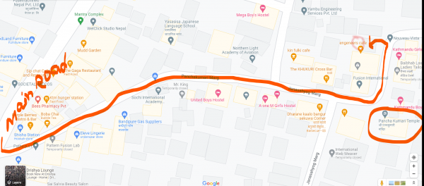 8 Aaana land with house for sale in prime New Baneshwor location