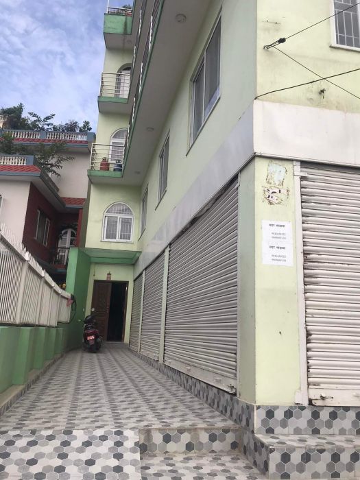 Shutter and shop space