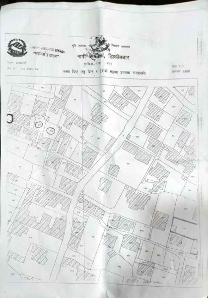 Land for sale in Lazimpat @just 40 Lakh per aana