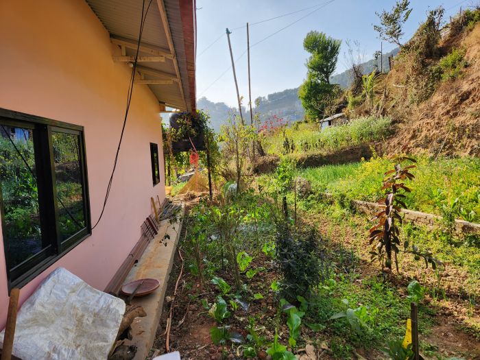 Beautiful 1 Story 5 Aana House with Mountain View in Bansbari, Dakshinkali for 1 Crore Only