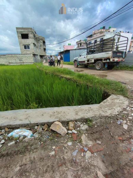 Semi-Commercial Land on Sale at Tikathli,lalitpur