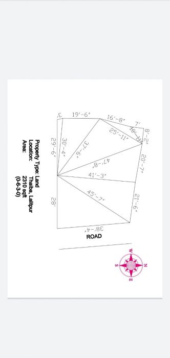Land at Thaiba, Godavari (On the way to Godamchaur)