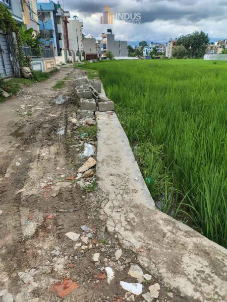 Semi-Commercial Land on Sale at Tikathli,lalitpur