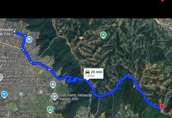  1 Kattha 5 Dhur Land for Sale — Just 20 Min from Hetauda City! 