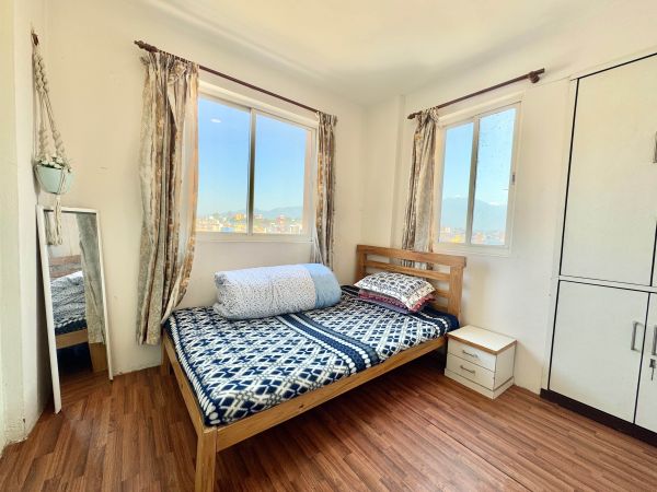 Bright Cozy Comfy Sweet 1bhk furnished apartment for rent at Hattiban Lalitpur 