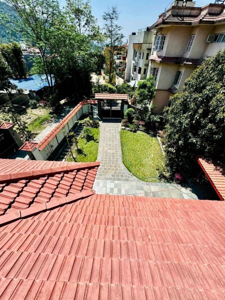 Bungalow House on sell At Budhanilkantha Kathmandu.