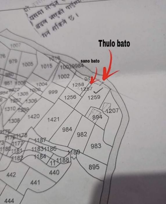 LAND ON SALE IN DHUNGE ADDA, KATHMANDU LAND ON SALE IN DHUNGE ADDA, KATHMANDU