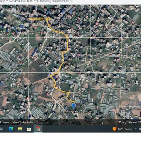 Plotted land in Kirtipur, Bhatkyapati