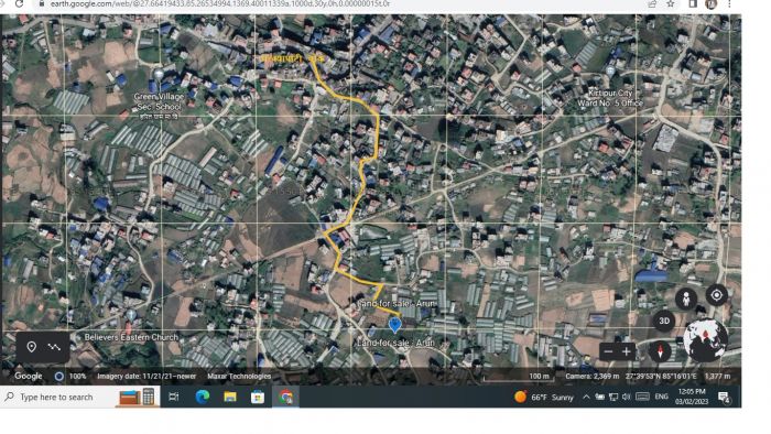 Plotting Land for sale in Kirtipur