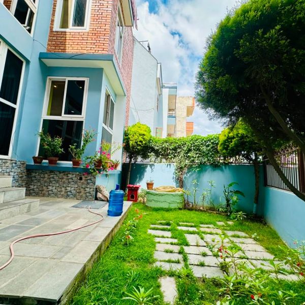 Modern 3-Storey house for sale in  United Colony Phase II, Changathali, Lalitpur
