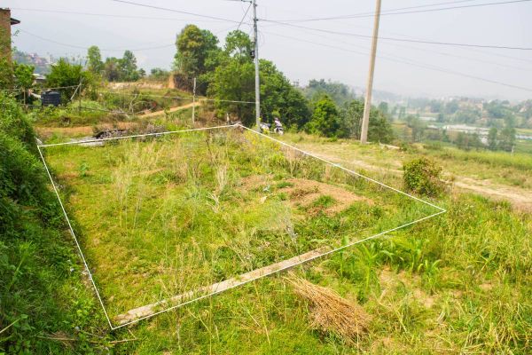 3 aana land for sale in Taathali 9 Chitapol Bhaktapur