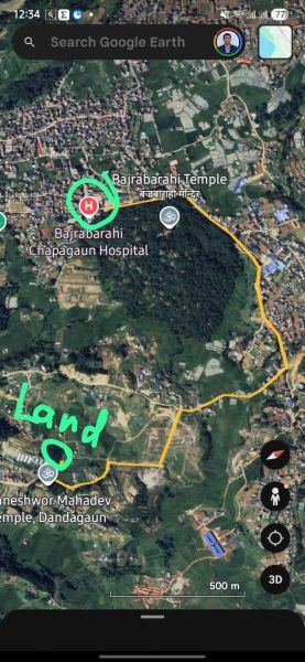 Cheap plotted land for sale near Bajrabarahi Temple