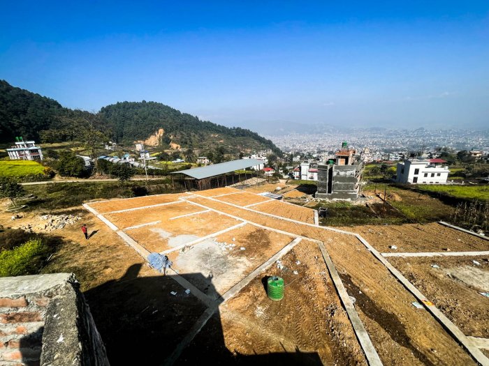 14 piece plotting land for sale in Matatirtha Dhaksi Kathmandu