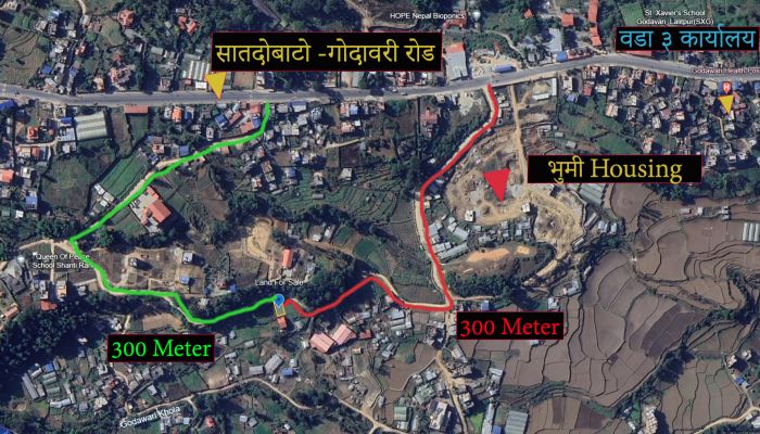 5.2 aana land for sale in Godawari