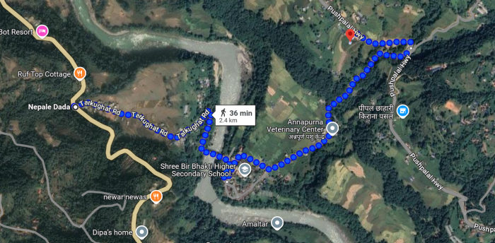 22 ropani land for sale in Rainas 8 Lamjung 