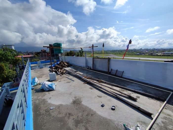 2BHK Flat with parking near old airport