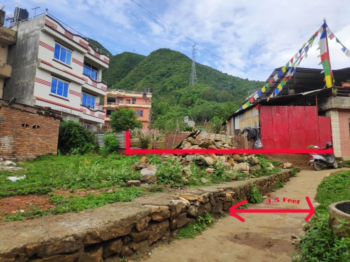 4 aana land near Chandragiri base station on sale